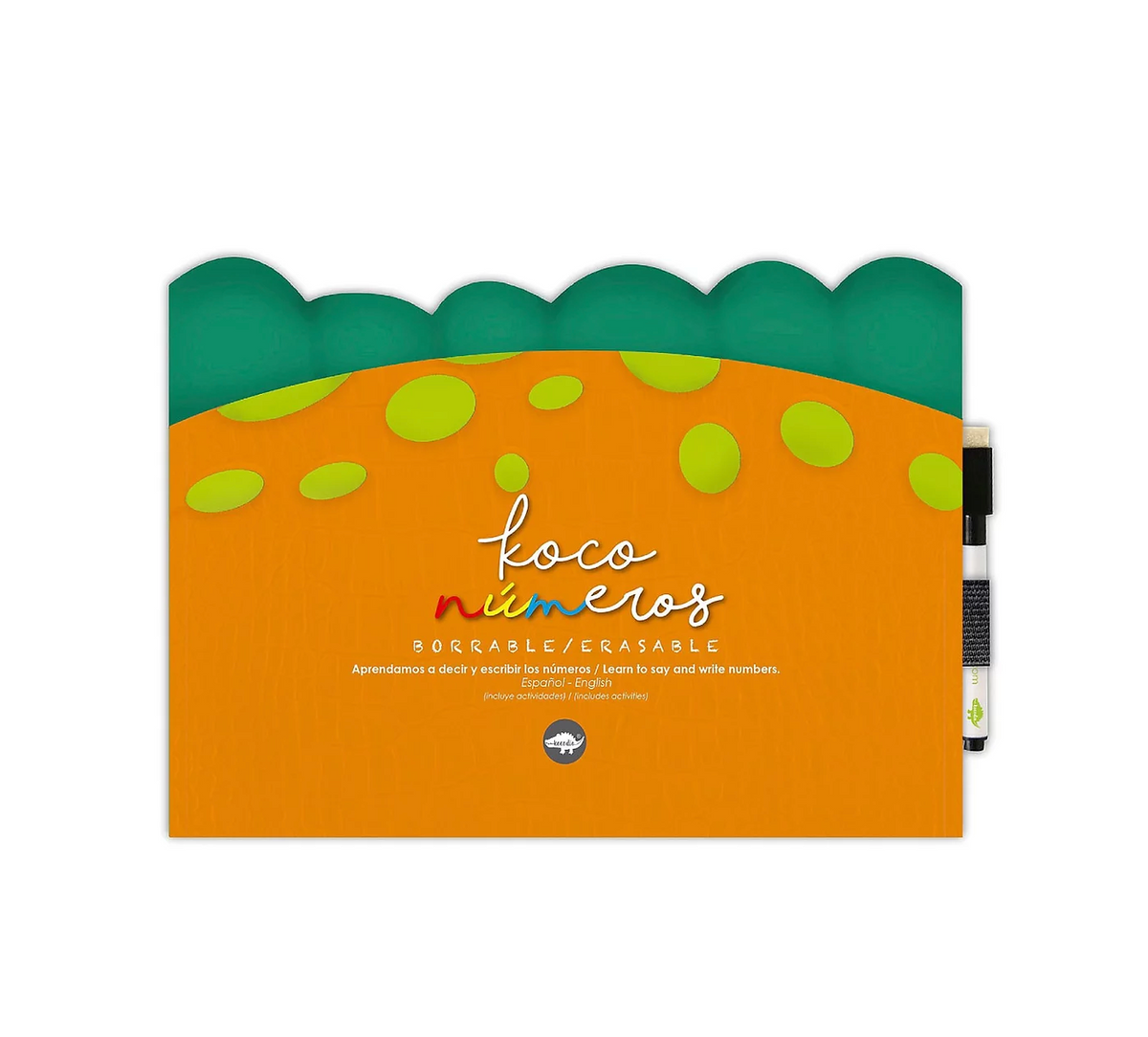 Libro Borrable Números +5 Kocodio