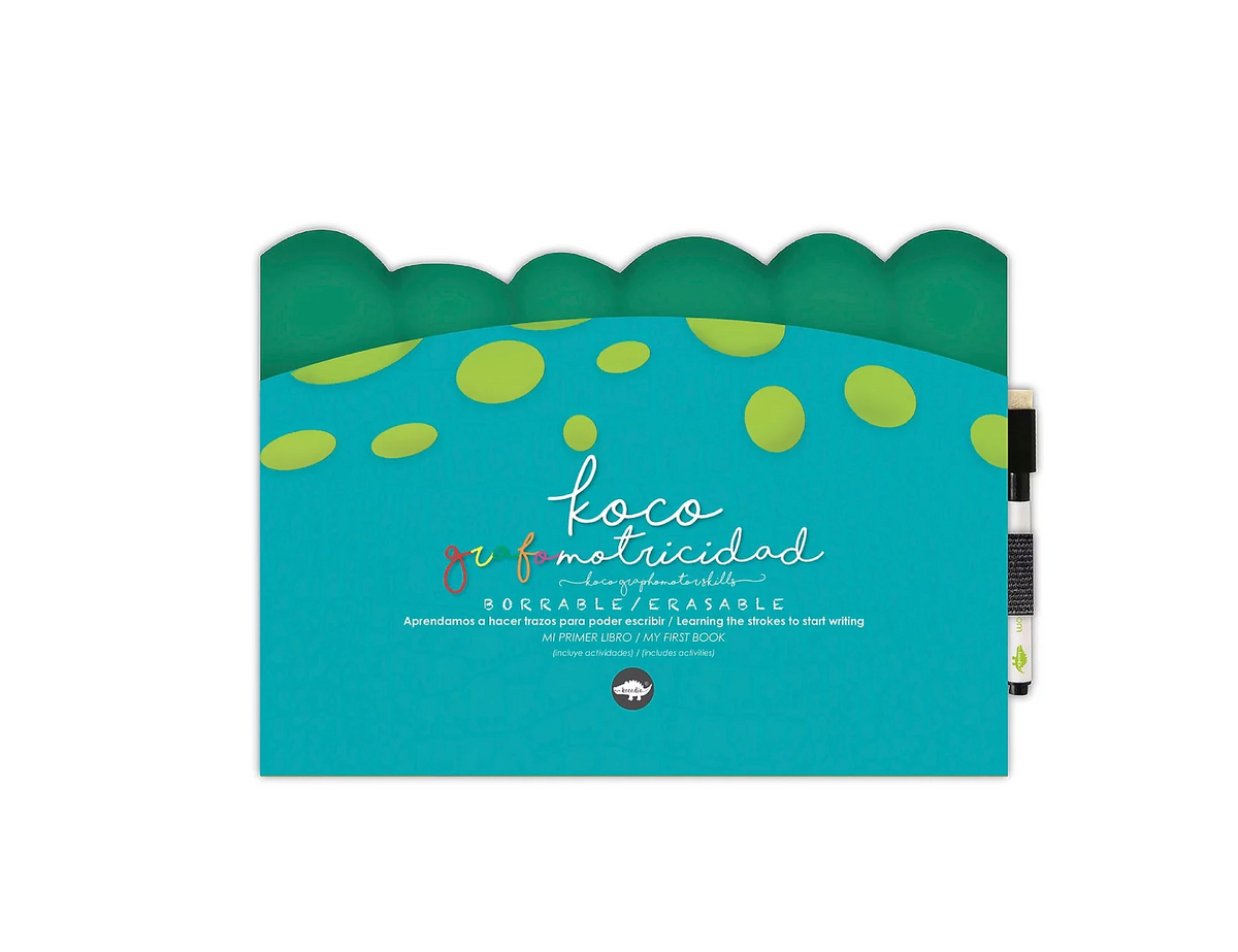 Libro Borrable Grafomotricidad 3+ Kocodio