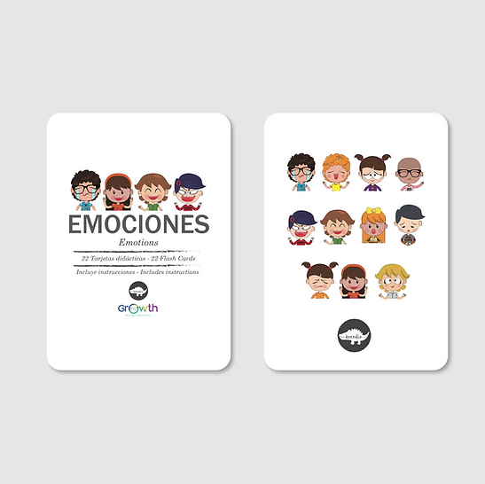 Flash Cards Emociones +12m Kocodio