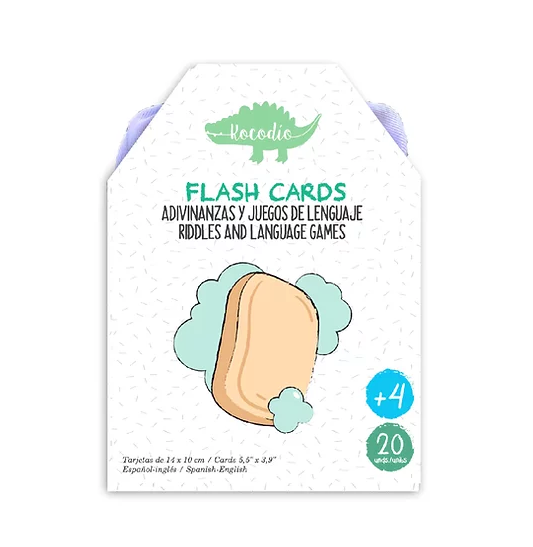 Flash Cards Adivinanzas +4 Kocodio