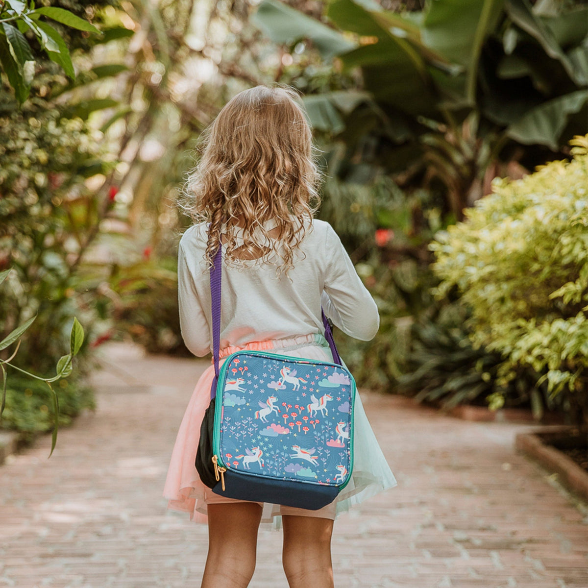 Lonchera Cuadrada Unicornios La pequeña galería