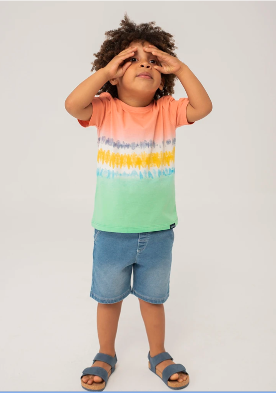 Camiseta Estampado Cool Summer Vibes Niño Boboli