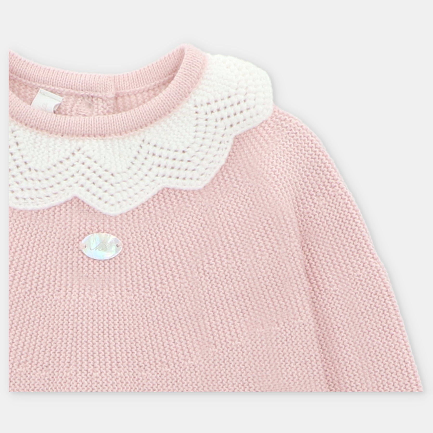 Conjunto Tejido Rosa Leeds