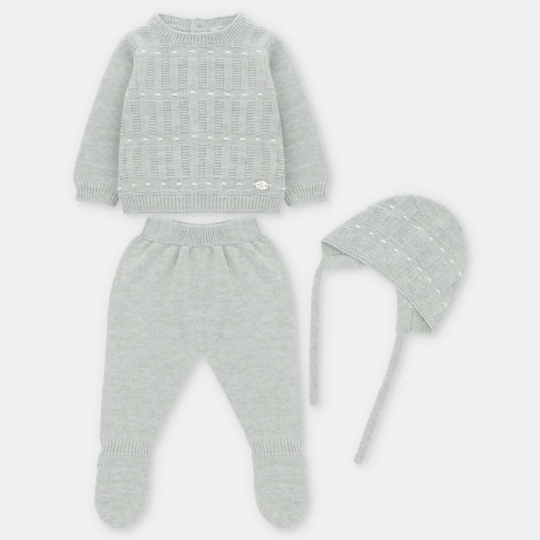 Conjunto Punto Canalé Unisex Cambridge