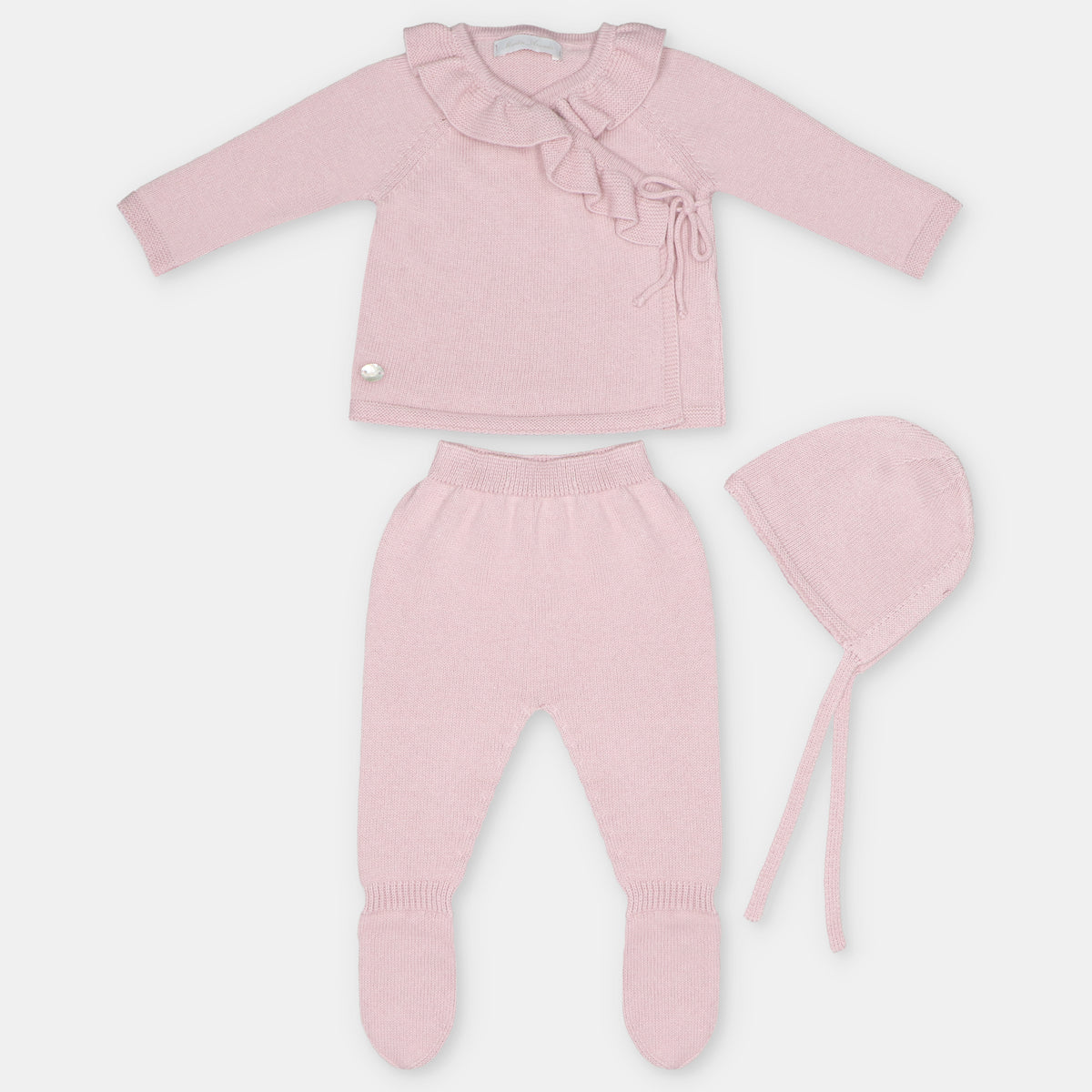 Conjunto Con Gorro Niña Lena