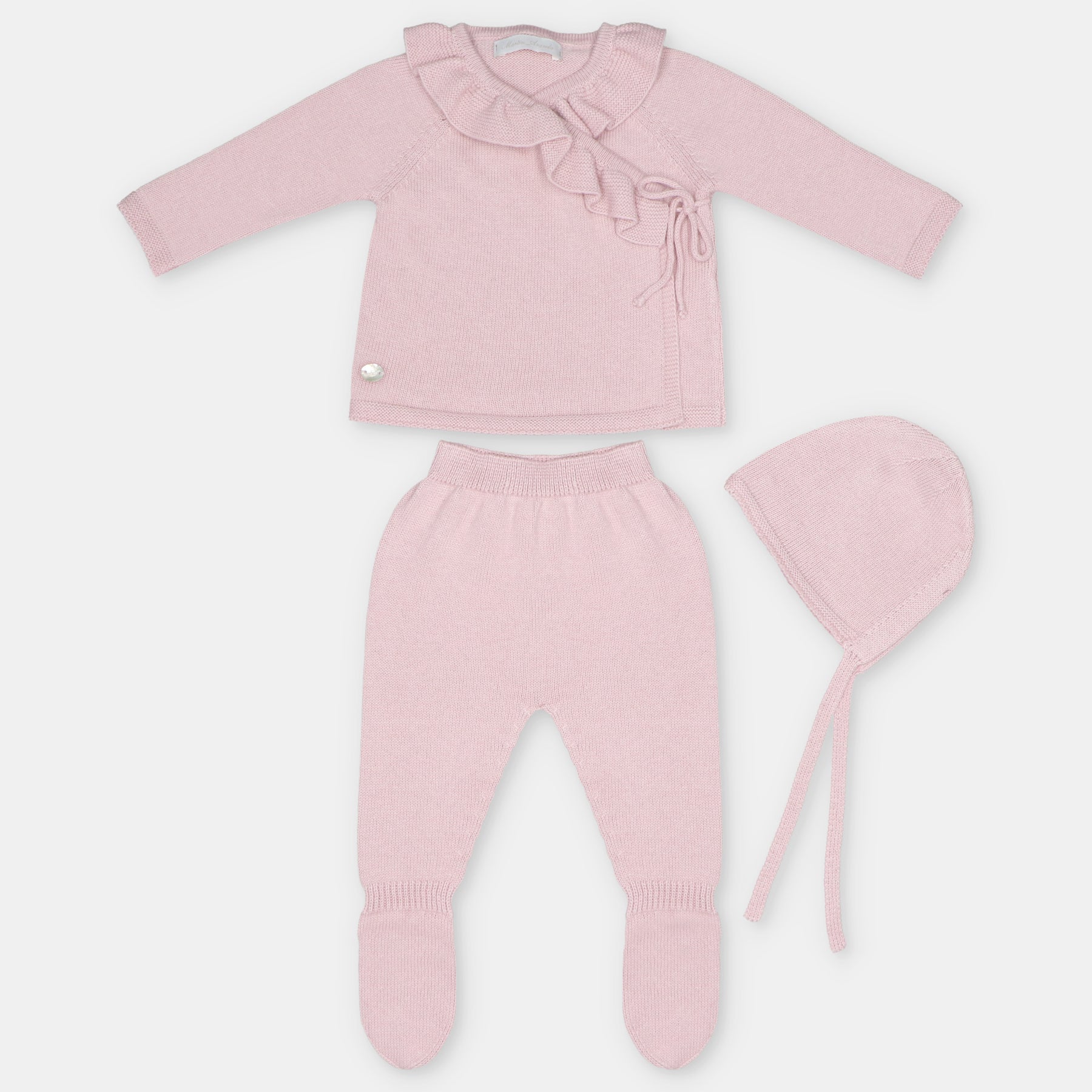 Conjunto Con Gorro Niña Lena