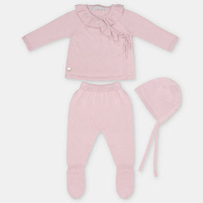 Conjunto Con Gorro Niña Lena