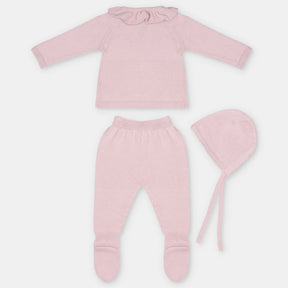 Conjunto Con Gorro Niña Lena
