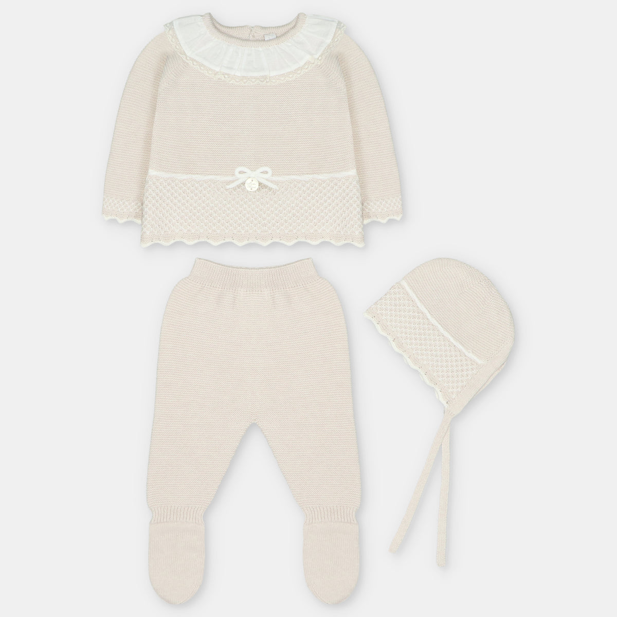 Conjunto Con Gorro Niña Aller