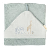 Maxicapa De Baño Unisex Azul Gris