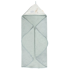 Maxicapa De Baño Unisex Azul Gris