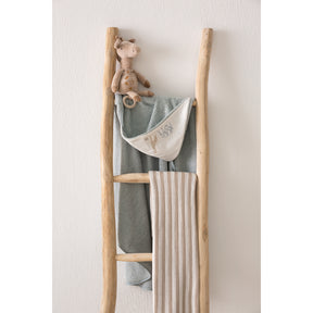 Maxicapa De Baño Unisex Azul Gris