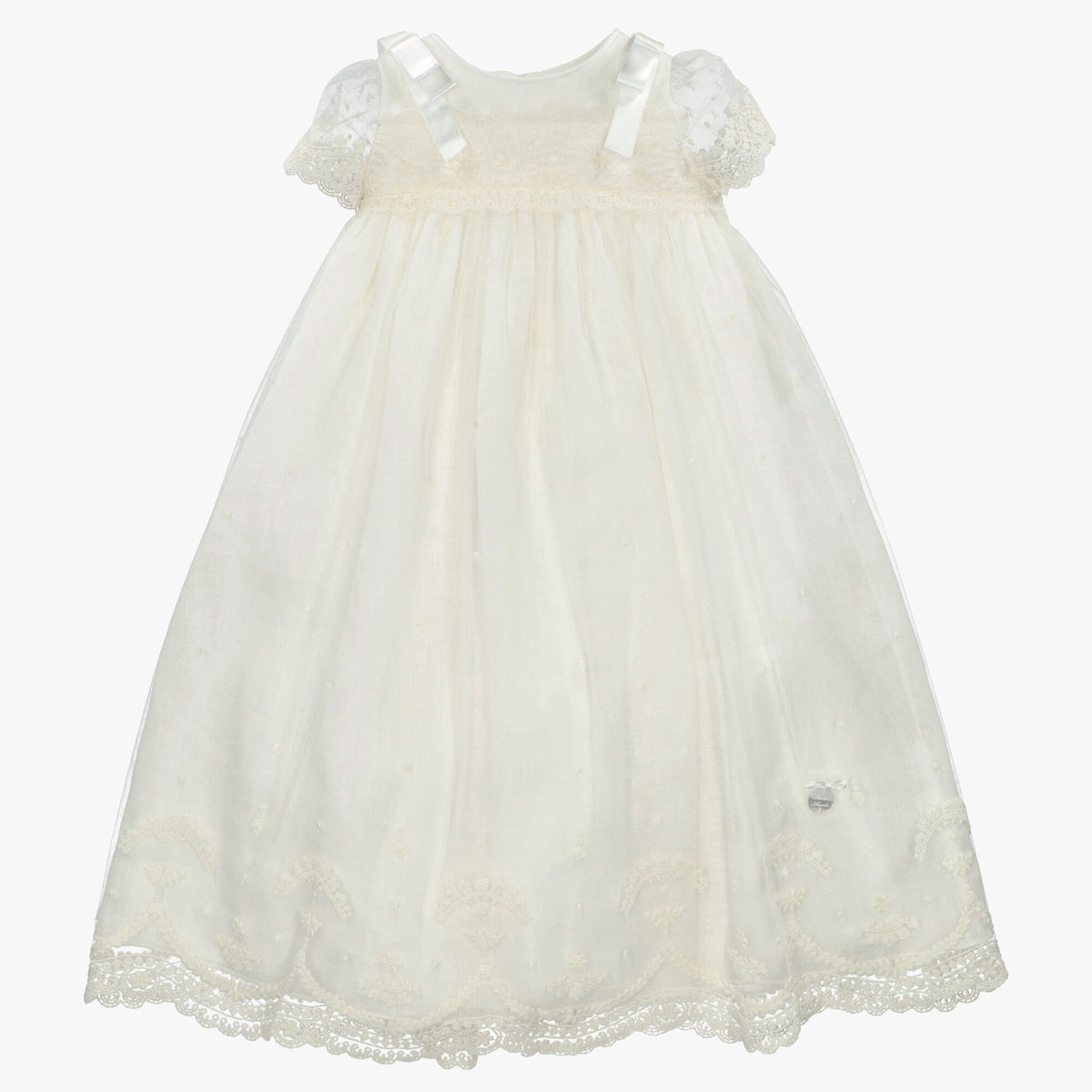 Faldón Tela Unisex Marfil