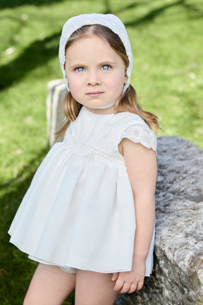 Vestido Crudo Petit