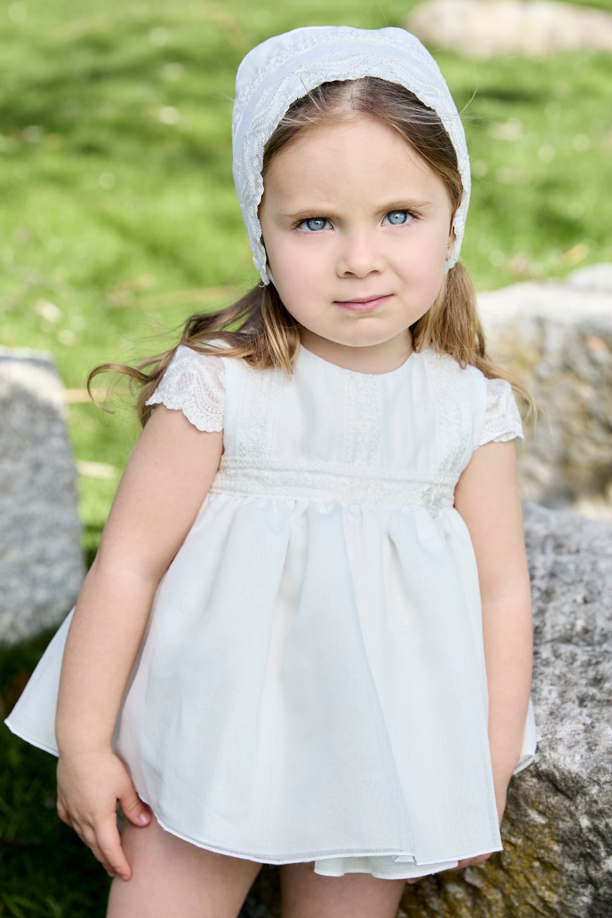 Vestido Crudo Petit