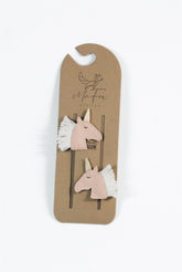 Hebillas Unicornios x 2