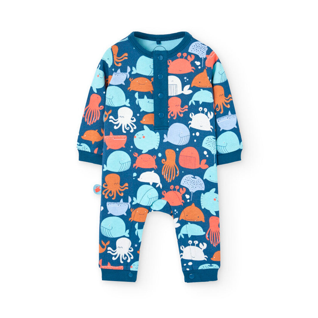 Pelele Felpa Estampado Under The Sea