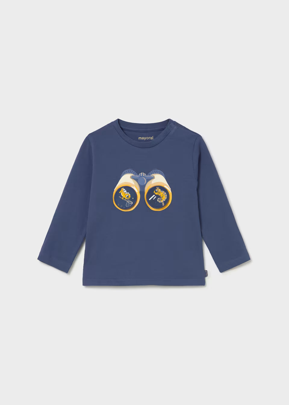 Camiseta Aplique Happy Hippos - Minibhu