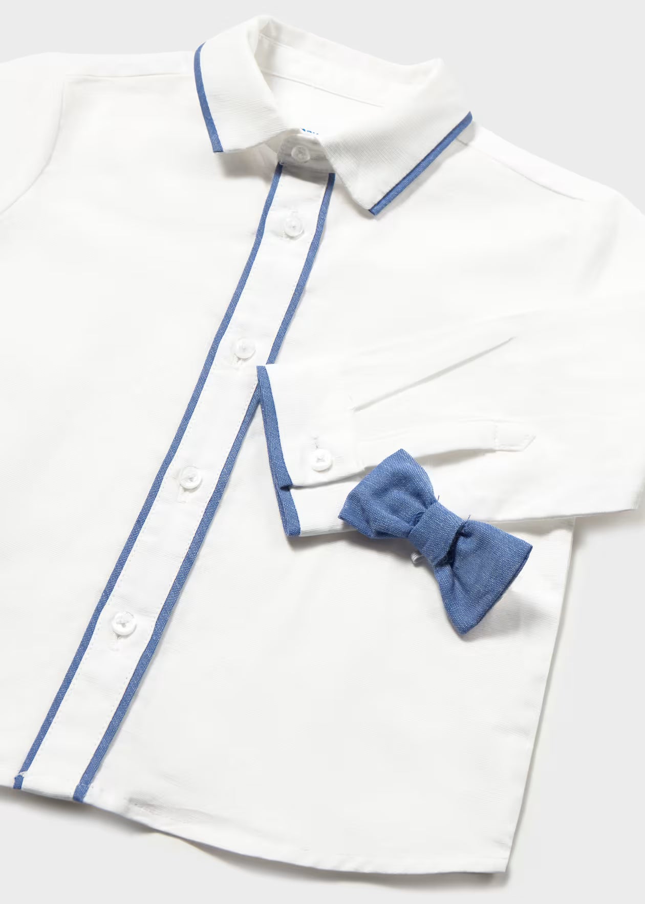 Camisa Vestir Con Pajarita Capri