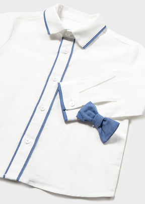 Camisa Vestir Con Pajarita Capri