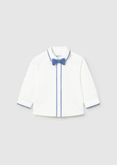 Camisa Vestir Con Pajarita Capri