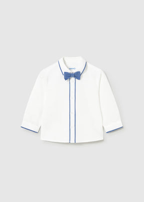 Camisa Vestir Con Pajarita Capri
