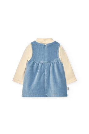 Vestido Punto Con Leotardo Polar Baby - Minibhu