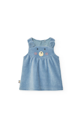 Vestido Punto Con Leotardo Polar Baby - Minibhu