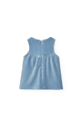 Vestido Punto Con Leotardo Polar Baby - Minibhu