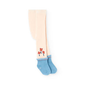 Vestido Punto Con Leotardo Polar Baby