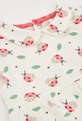 Vestido Estampado Ladybugs