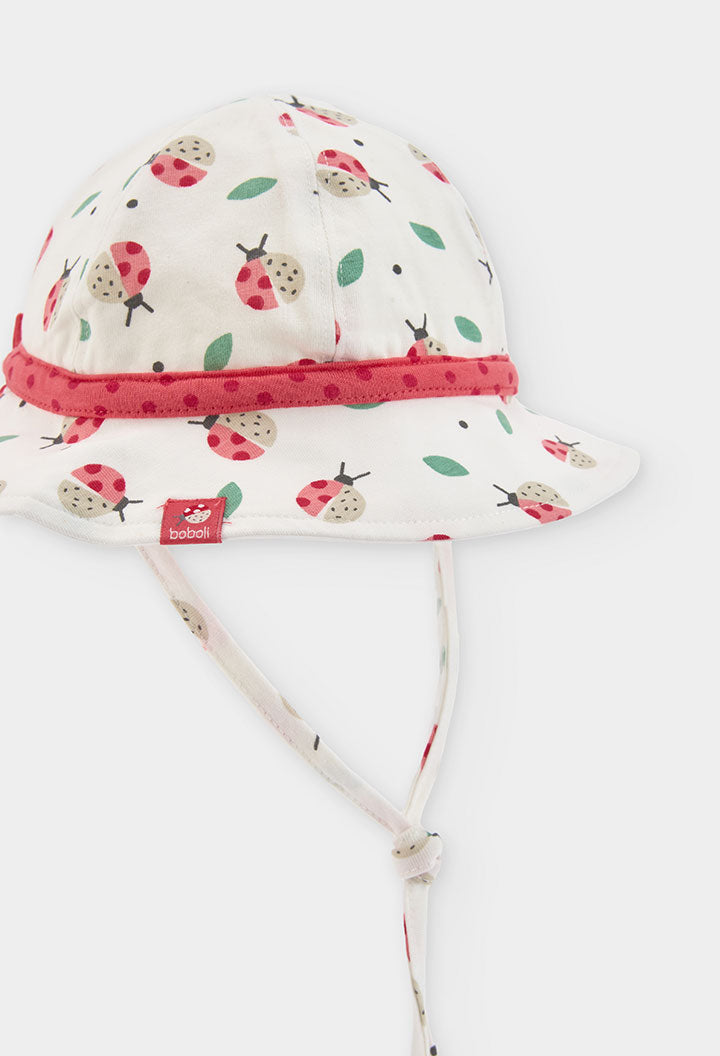 Gorro Punto Estampado Ladybugs - Minibhu