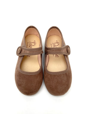 Mercedita Con Botón Serratex Taupe