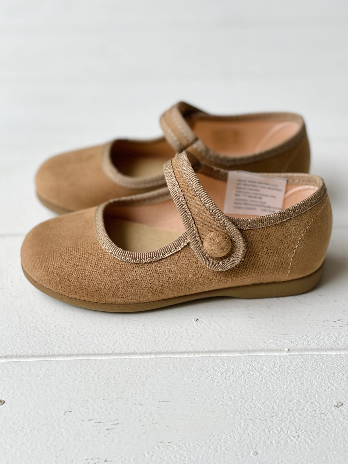 Mercedita Serratex Velcro Boto Camel