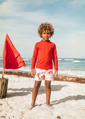 Rashguard Mini Red SPF+50