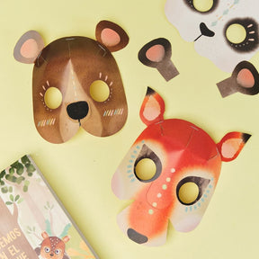 Máscaras versión: ¡Juguemos en el bosque!