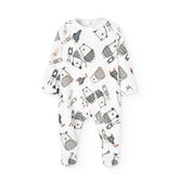 Pelele Terciopelo Doudo Polar Friends