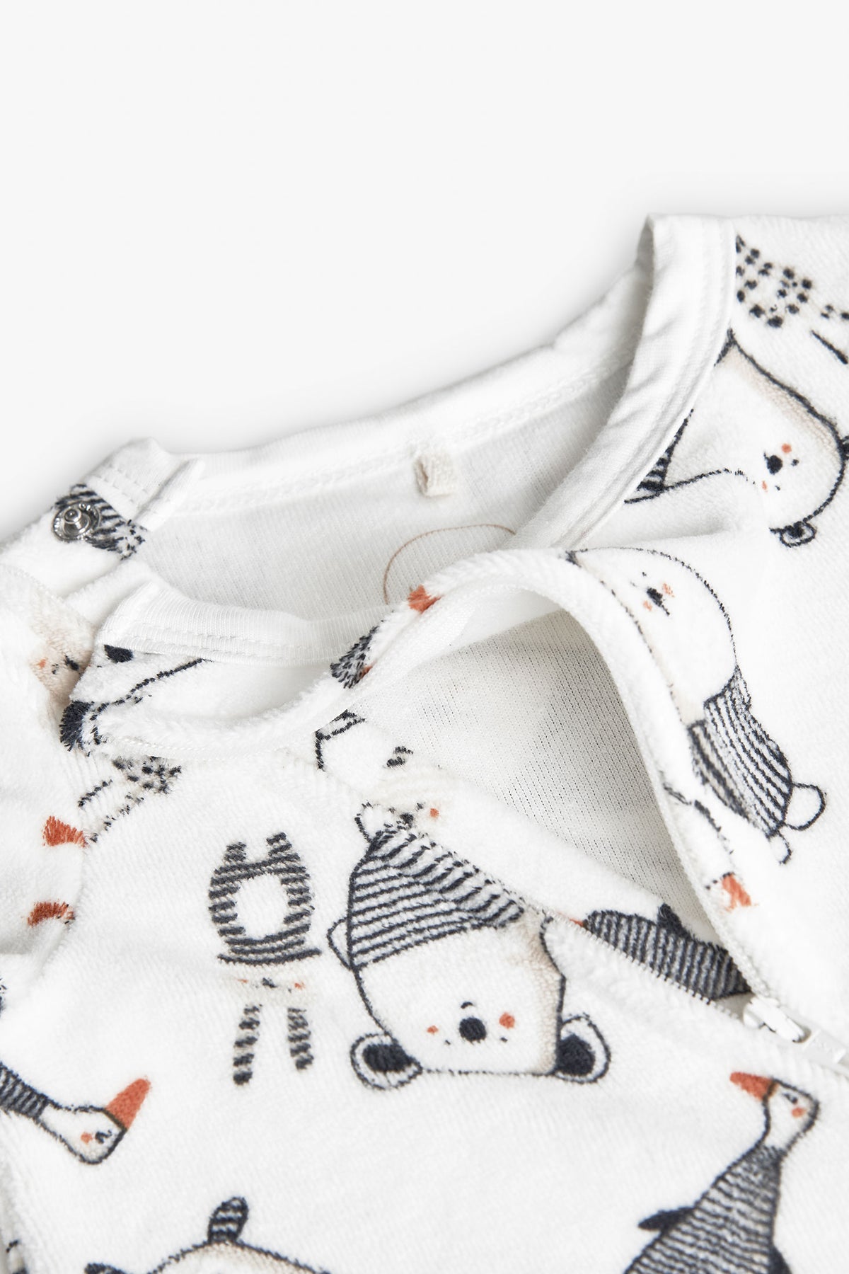 Pelele Terciopelo Doudo Polar Friends