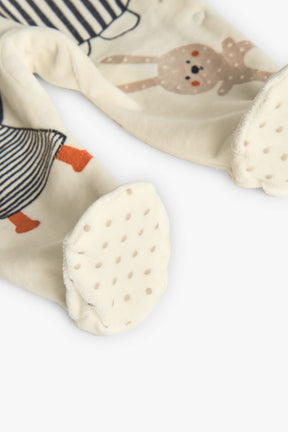 Pelele Terciopelo Polar Friends - Minibhu