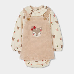 Conjunto Con Leotardo Bambi