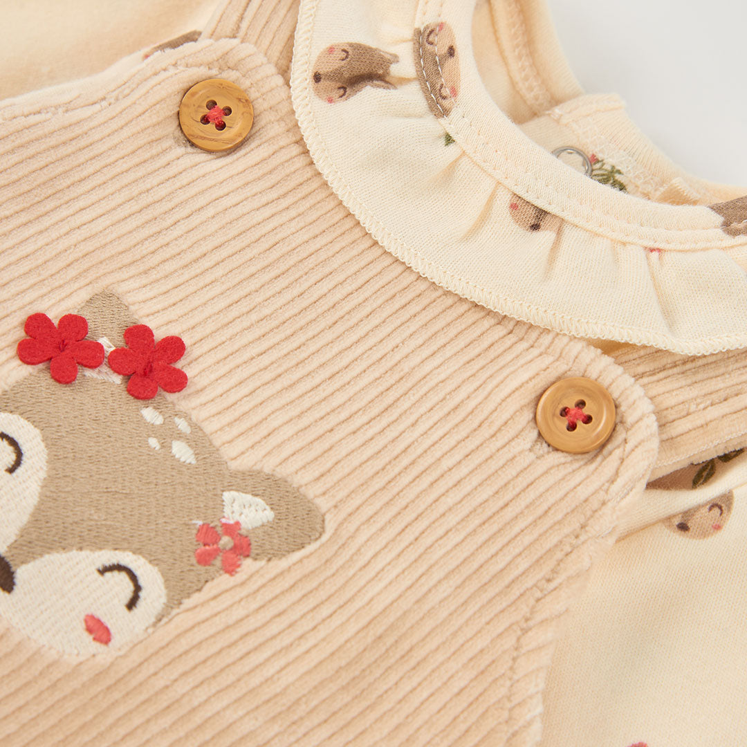 Conjunto Con Leotardo Bambi
