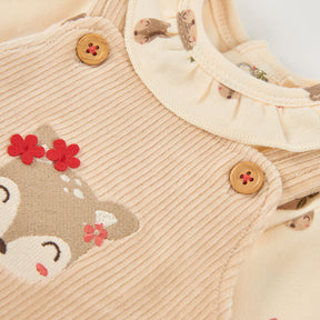 Conjunto Con Leotardo Bambi