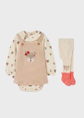 Conjunto Con Leotardo Bambi