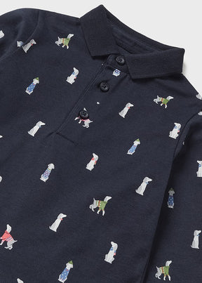 Camisa Polo Estampado Ecofriends Laurel