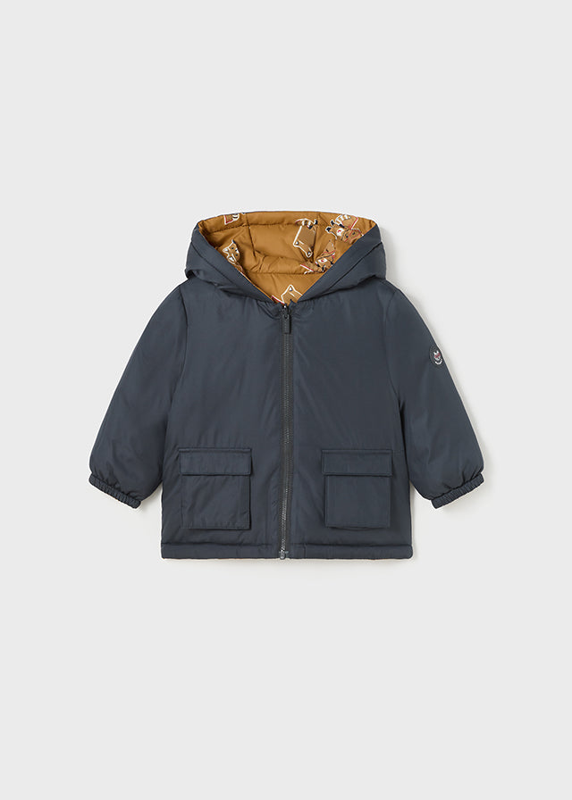 Chaqueta Reversible Impermeable Peanut Fox Ecofriends