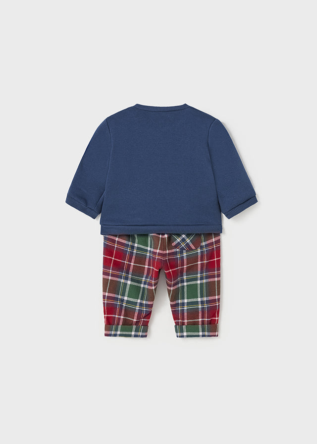 Conjunto Pantalón Largo Pullover Navidad