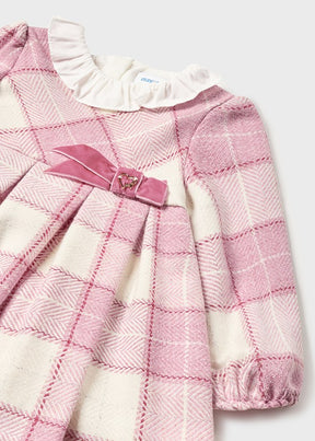 Vestido Cuadros Orquidea Ecofriends Bluebell Baby