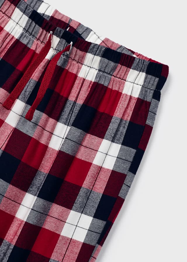 Pijama Cuadros Navidad