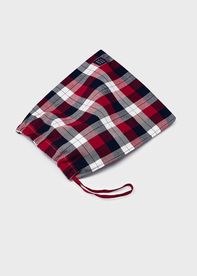 Pijama Cuadros Navidad
