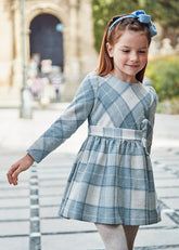 Vestido Cuadros Ecofriends Bluebell